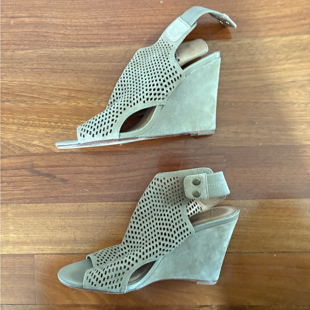 Joie Tan Wedge Sandals